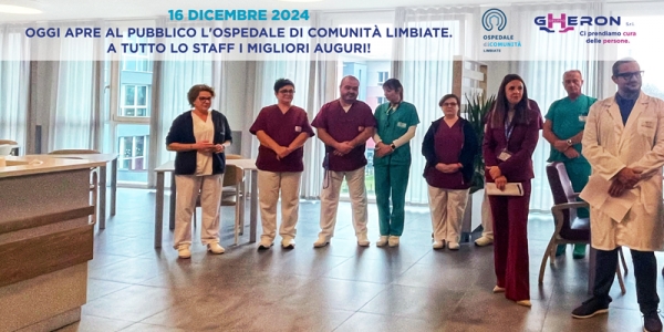 L&rsquo;OSPEDALE DI COMUNIT&Agrave; LIMBIATE &Egrave; APERTO AL PUBBLICO