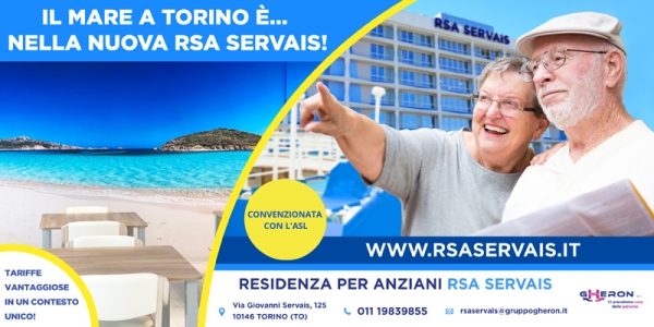 L&rsquo;ASL CITT&Agrave; DI TORINO CONVENZIONA LA NUOVA RSA "SERVAIS" E IL SUO CENTRO DIURNO INTEGRATO