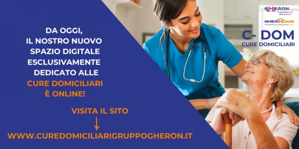 &Egrave; online il nuovo sito dedicato alle Cure Domiciliari di Gruppo Gheron in Lombardia!